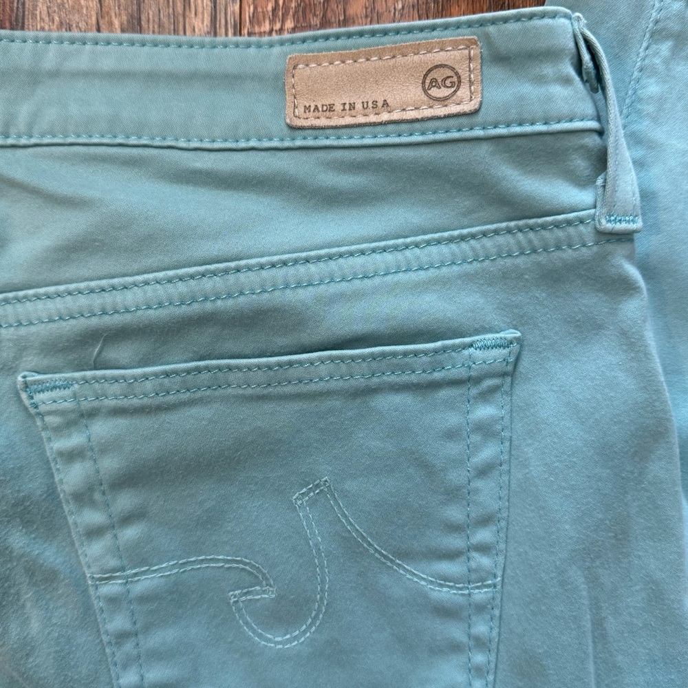 AG Adriano Goldschmied x Calypso St. Barth The Stilt Cigarette Jeans Size 26 - Picture 7 of 7